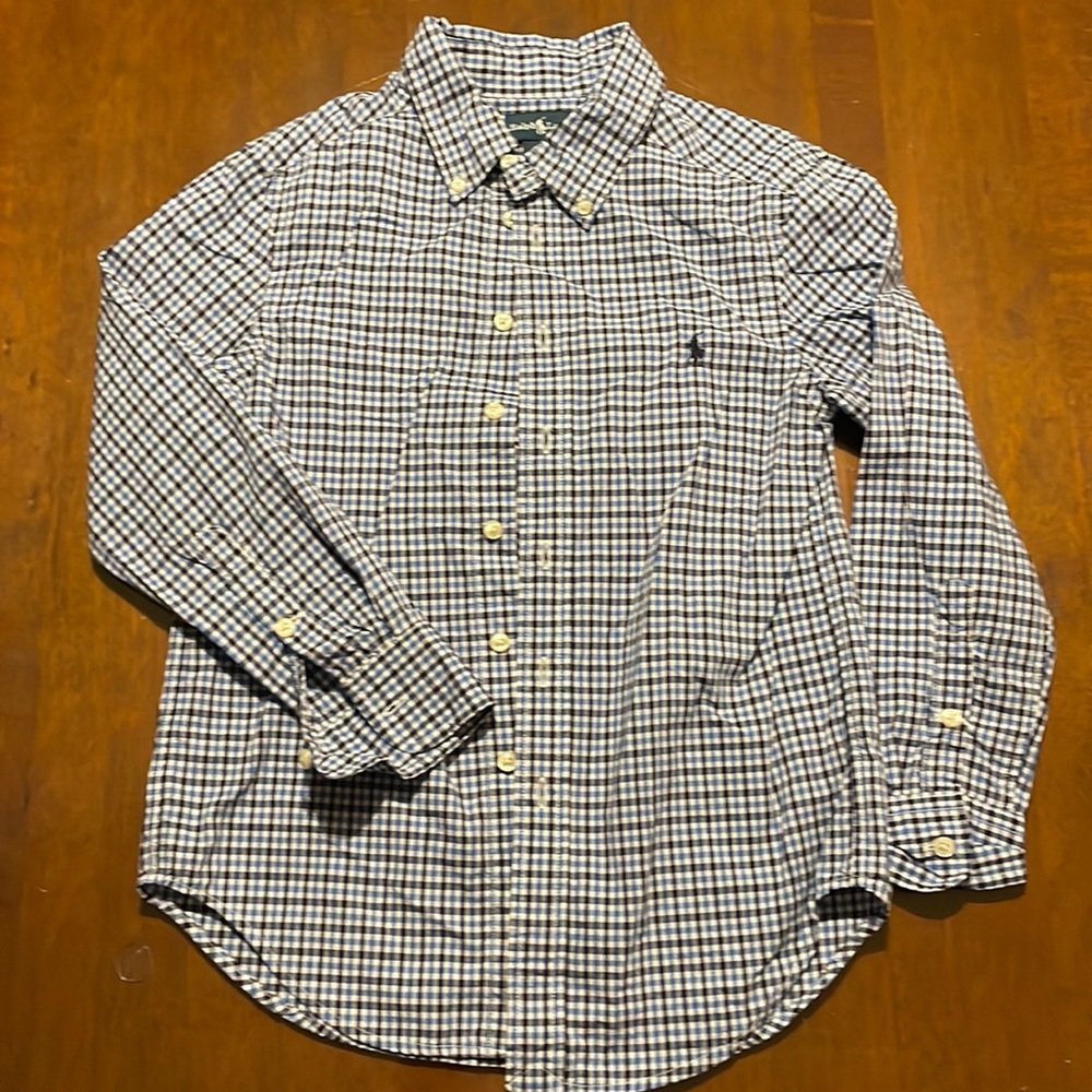 Boys S (8) Ralph Lauren Button Down Shirt